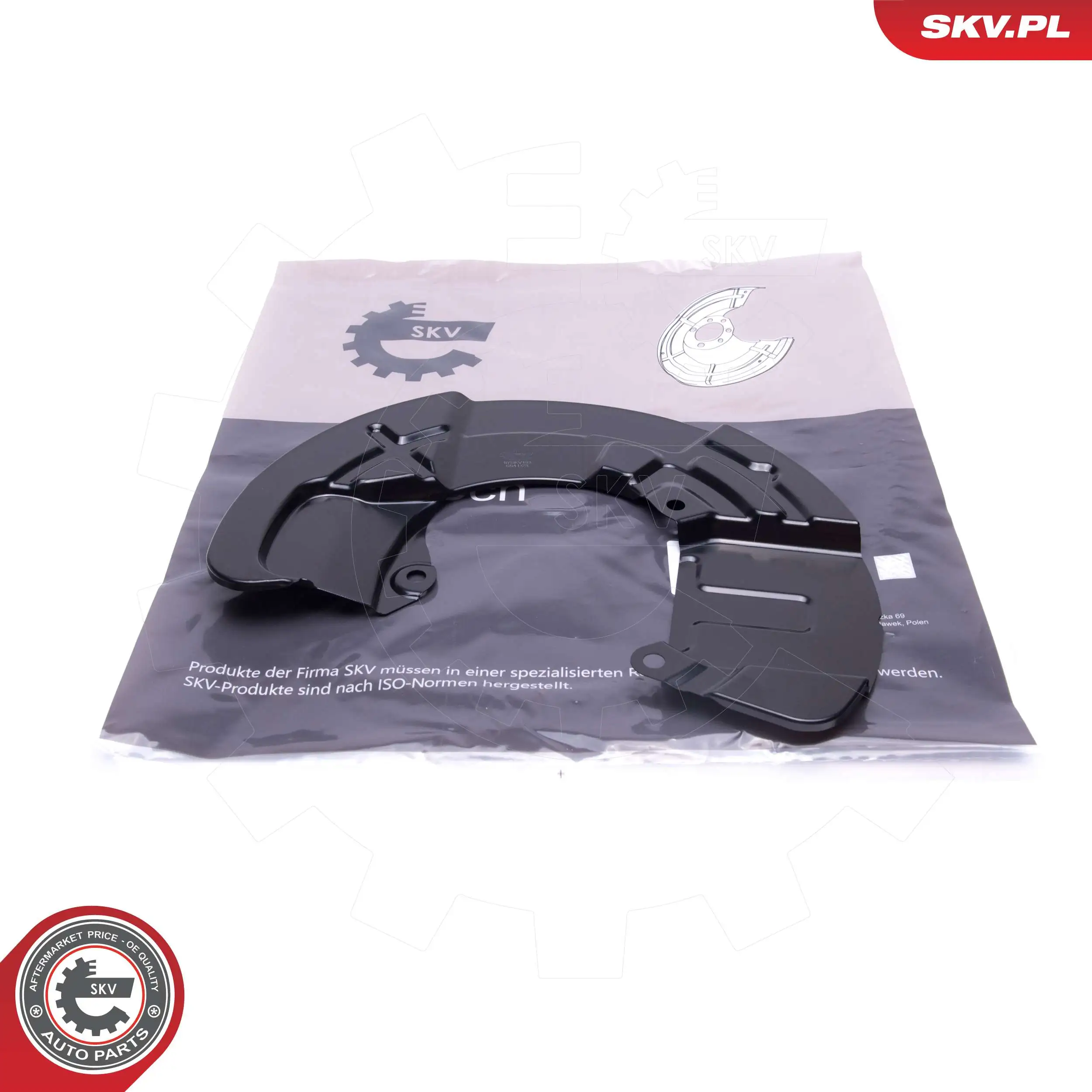 Splash Guard, brake disc